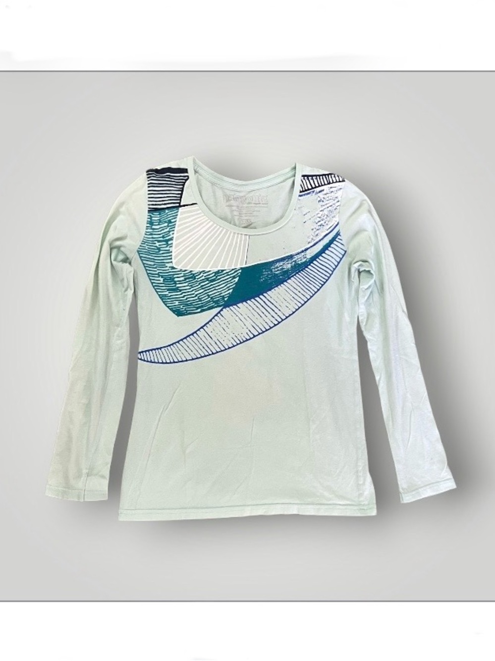 Patagonia Organic Cotton Long Sleeve Graphics T Shirt